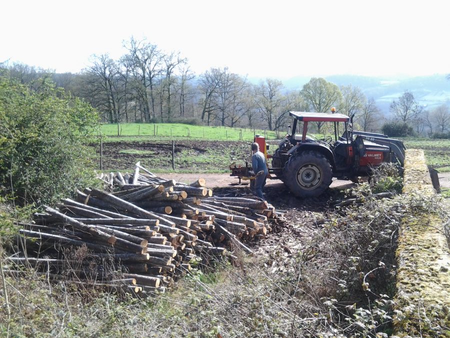 making fence posts 