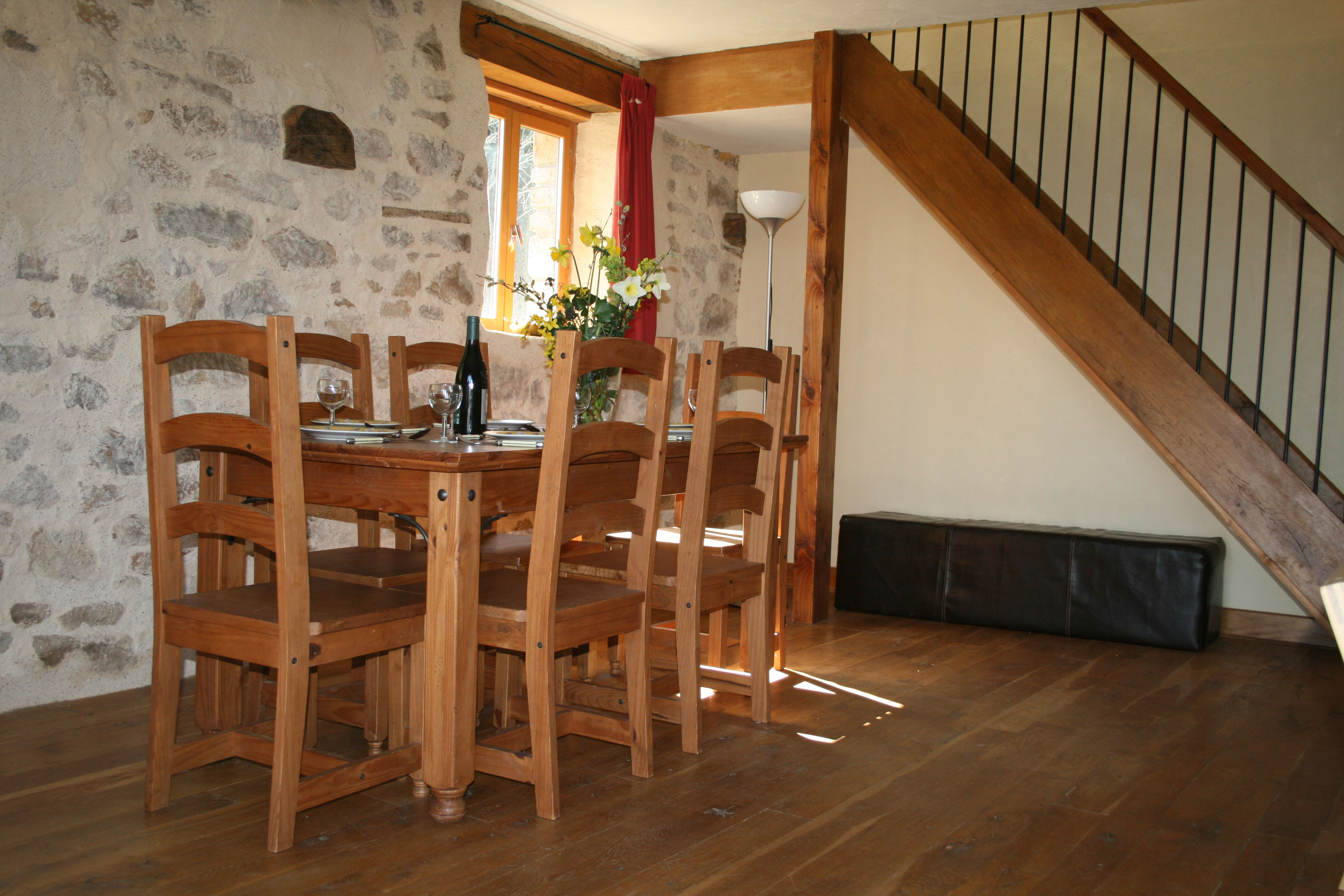 gîte dining room 